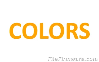 Colors firmware